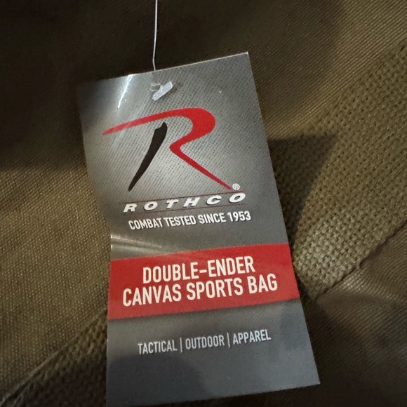 Terminator Olive Drab Canvas Gen II Duffle Bag 2 Strap Backpack Tactical bag - Picture 13 of 14